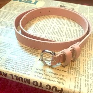 Light pink banana republic belt